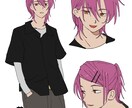 ポップなアニメ絵柄で描きます ポップでカッコいい一枚絵をどうですか？ イメージ1