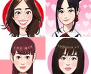 1000円でアイコン用の似顔絵描きます お手軽価格でアイコン用似顔絵をお求めの方に イメージ2
