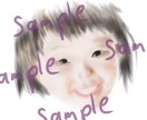 写真を元にリアルな似顔絵を模写します SNSやプレゼント等にも！JPG,PNGでのお渡しです。 イメージ3