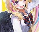 女の子のイラスト作成いたします アイコンから１枚絵まで幅広く描きます！ イメージ3