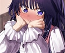 人物、特に女の子をメインとしたイラストを制作します オリキャラや推しをえっちでかわいいイラストにしたい方へ イメージ10