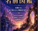 名前から世界に一つだけの幻想アートを描きます 名前には、まだ知らない物語があります。 イメージ1