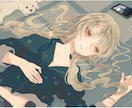 ステキなあなた好みのイラスト描きます 綺麗で儚いタッチのイラストです！待ち受けなどに如何ですか？ イメージ2