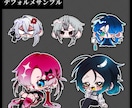 ゲーム・TRPGなど/立ち絵描きます パキッとしたイラストが得意です！ イメージ3