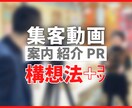 集客動画の構想法と制作のコツをお教えします 案内／紹介／PR動画を「３ステップワークシート」で構想しよう イメージ1
