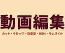 動画編集受付けます 宣伝や記念の動画、用途は様々！サプライズにも…！？ イメージ1