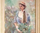 印象派のようなタッチのプロの画家が油絵を制作します サイズ:F10/額付/表紙絵/お部屋やオフィスに飾る絵/贈答 イメージ2