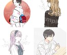 完全オーダーイラスト、アイコン、似顔絵を制作します ゆるキャラからリアルまで、様々なタッチでご要望にお答えします イメージ3