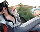 アイコンや1枚絵などご希望のイラスト描きます 可愛い女の子やカッコイイ男の子などが得意です イメージ4