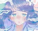 一枚絵描かせていただきます 物語のある、可愛い女の子を描きます。 イメージ3