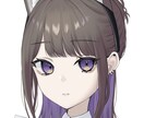 SNS向けアイコン・1枚絵等可愛いイラスト描きます 綺麗さと可愛さを掛け合わせたイラストが得意です イメージ4