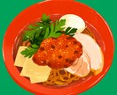 料理のイラストを描きます プロがカラフルで美味しそうなイラストを仕上げます！ イメージ4