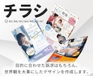 チラシ・ポスター・タペストリ・横断幕デザインします 集客できるデザイン、あらゆる印刷物 イメージ1
