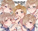 商用利用可！【キャラクター・1枚絵】描けます YouTubeサムネなどに！立ち絵から複雑な一枚絵まで イメージ6