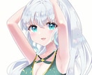 ソロの女の子の一枚絵を制作します 可愛い女の子のイラスト製作します！納期は２週間以内です！ イメージ2