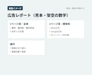 Meta・Google広告を1枚のレポートにします 媒体ごとの管理画面を見に行く手間をなくす イメージ2