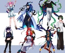 ゲーム/配信用/TRPG用の立ち絵制作します 様々なキャラクターお描きします！ イメージ6
