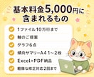 データを集計しレポート化します CSV・Excelからグラフ+PDF納品 イメージ8