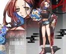 TRPG、動画、IRIAM等の立ち絵作成 します 創作キャラクターの立ち絵を制作いたします イメージ5
