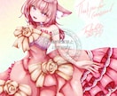 用途に合わせてオリジナルキャラクター描きます 艶々でキラキラなお目々のキャラ絵はいかがですか？ イメージ4