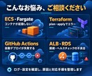 AWSの構築・エラー解決をサポートします ECS・Terraform・自動デプロイの悩みに対応 イメージ2