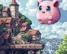 ジブリ風×キャラAI画像でSNSをバズらせます ジブリ風× ポケモン風AI画像でSNSをバズらせる方法! イメージ5