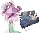 立ち絵制作します はっきりした艶のあるアニメ塗りが得意です！ イメージ5