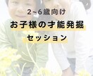 ２～６歳の子どもの才能発掘します 我が子の言動をヒントに！関わり方や声かけを２児ママがサポート イメージ1