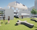 建築CGパースを制作します SketchUp×Twinmotionで魅力的な建築CG制作 イメージ2