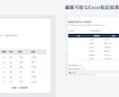 紙の見積書・発注書をExcel化します 編集できる表に整理し、合計の差額も確認できます イメージ2