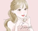 繊細でオシャレな淡色アイコン描きます SNSアイコン、ブログ、挿絵などなど多種多様に対応します イメージ3