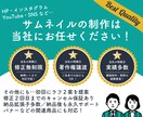 番組制作のプロが魅力的なサムネイルをデザインします テレビ番組制作会社が作る”高品質”なデザインをお届け！ イメージ1