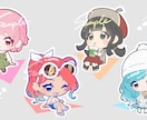 デフォルメ(ミニ)キャラクター承ります 商用・グッズ化◎ご自身をイラスト化したい方にも！ イメージ2