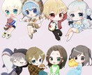 可愛いSDイラスト作成します グッズ制作用や配信用のサムネにちょい足し出来るイラストです！ イメージ5