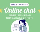 国際協力キャリアの個別チャット相談を承ります 国際機関・留学・奨学金など、個別の状況に合わせたアドバイス イメージ1