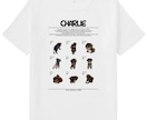 愛犬・猫のオリジナルTシャツをつくります 世界に一つだけのうちの子Tシャツ♪ イメージ1