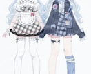 複数提案!ヒアリング重視の衣装&立ち絵を描きます こだわりを最高に可愛く!納得いくまで寄り添います(*^-^ イメージ5