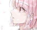 可愛い顔・表情の女の子のアイコンお描きします 最短2日！お安く可愛いアイコンを！ イメージ1