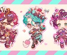 あなたのキャラクターをスイーツアレンジします SDキャラ、等身イラスト共にお好みのスイーツにアレンジします イメージ4