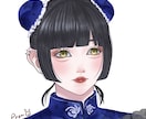 SNS等のアイコン用イラストを描きます 透明感のある女の子が得意で、丁寧なヒアリングがモットー！ イメージ2