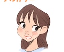 アニメーションのスケッチ風似顔絵ます あなたや家族、お友達のお顔をかわいいイラストにしちゃいます！ イメージ2