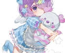 かわいいもちもちの絵を描きます 動画や挿絵、グッズなど、なんでもお描きします！ イメージ1