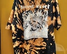 お手持ちのTシャツ/バッグを錆染めします 錆びた釘やねじを使用したインダストリアルな染色 イメージ8