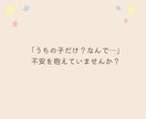 療育経験×保育士ママ｜こだわり・癇癪の悩み聞きます １日チャット相談｜子どもイヤイヤ、こだわり、発達凸凹の対応法 イメージ2