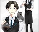 IRIAM配信可◎中性的・男性の立ち絵を描きます キービジュアル、TRPG、サムネやアクスタ等グッズにも対応 イメージ7