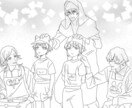 イラストの作成をします 表紙・挿絵・夢絵・キャラクターイラスト イメージ2
