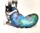 雰囲気のあるイラストをお描きします 表紙や挿絵などに使える、他には無いちょっと暗めなイラスト イメージ2