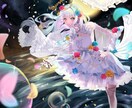 全力イラスト制作！！可愛い/綺麗なイラスト描きます 当たり前のことですがイラスト制作にAIを一切使用いたしません イメージ4
