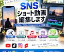 SNS向けショート動画を丁寧に編集します カット・テロップ・BGMまで丁寧に対応します イメージ2