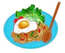 イラスト３点セット美味しそうな食べものを描きます メニュー、レシピの絵を描いてほしい！ イメージ6